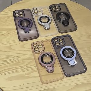 Clear Case iPhone 15 14 13 12 11 Pro Max 14 15 plus Shockproof Soft stand Casing iPhone 11 12 13 15