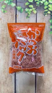 Cá Bào Nhật Bản Kanei 100g - Katsuobushi Cá Ngừ Vằn Mảnh Nhỏ Rắc Takoyaki Bánh Xèo Nhật Mì Xào Nấu Dashi