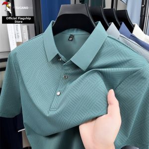 TUCANO | Ice Silk Breathable Father Polo Shirt Short Sleeve T-Shirt
