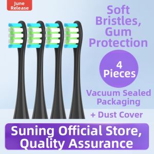 Electric Toothbrush Heads Replacement for Oclean Flow One/Xpro/Z1/Air Soft Bristle Adult Gum Care Normal Size