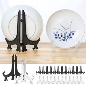 XZsunflower】ที่วางชามจัดเก็บจานเฟรมชั้นวางชั้นวางจานพกพาขาตั้งภาพอุปกรณ์กรอบรูป