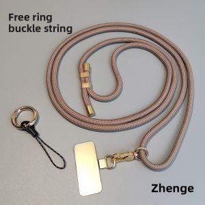 Zengge 2024 New Long Adjustable Mobile Phone Lanyard Neck Strap Crossbody Carrier High End Multi-Function with Pads for Men And Women