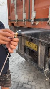 Nozzle / Spuyer / ujung semprotan sprayer elektrik kuningan - Adjustable / dapat diatur kerapatan dan daya semprotnya
