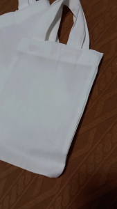 PLAIN CANVAS TOTE BAG NO ZIPPER HIGH QUALITY