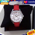 นาฬิกา COACH BOYFRIEND SILVER RED LEATHER CRYSTALS WOMEN'S 14503855 WATCH
หน้าปัด 34 มม.. 