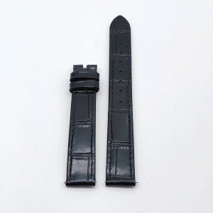 Brand Leather Watch Strap Genuine Leather Womens Pin Buckle Straight Buckle Ultra-Thin Substitute Chopard Happy Five Diamond Strap Chopin