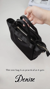 RACHEL SMITH Denise Nylon Multi-Purpose Tote Bag