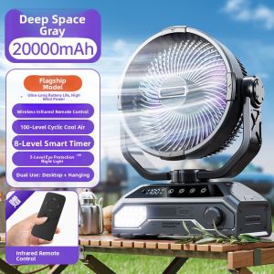 TAFIQ | Portable Rechargeable Outdoor Camping Fan Ultra Long Battery Life USB Vehicle Camping Fishing Tent Cooling Mobile Air Conditioner Fan