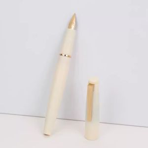 New Premium Golden Brush 80 Fountain Pen for Students Calligraphy Practice High Aesthetic Business Office Use Gift Writing