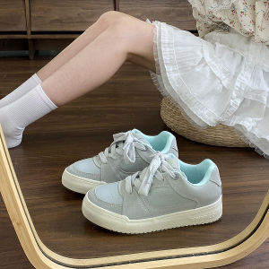 New Chinese Style Original Breathable Thick Bottom Womens Board Shoes Spring 2025 Fashionable Versatile White Sneakers