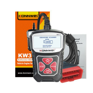 KONNWEI KW310 OBD2 Scanner 12V Car Code Reader Diagnostic Tool Multiple Languages for OBD II Vehicles After 1996 PK ELM327