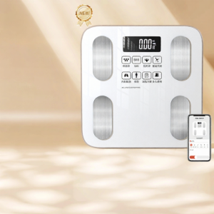 Small Precision Charging Weight Scale Body Fat Scale Smart Home Use Health Care Equipment Square Shape LCD Digital Display