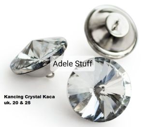 Kancing Kaca Kancing Sofa Kancing 20mm & 25mm