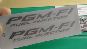 Bộ tem 5 món dán thông số Xe Máy HONDA Tem UV bền đẹp