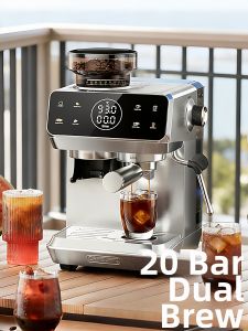 CAFELFFE | Grind and Brew Coffee Machine Compact Home Cold Brew