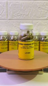 Obat Herbal Obat Benjolan Lipoma Obat lipoma Meredakan Benjolan Lipoma Luar Lemak - Jamu Babah Kuya 100% Asli (KAPSUL)