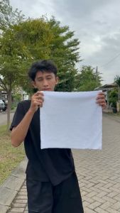 KAMIKAZE HAYABUSA 510 GSM BLACK Microfiber Towel Drying Edgeless Microfiber Towel 40x40cm Made in Japan