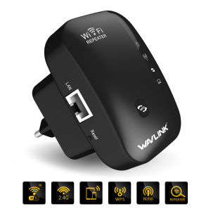 WAVLINK WIFI Repeater 300Mbps Wireless WiFi Signal Range Extender Penguat Sinyal WiFi Extender