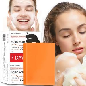 Xà Phòng Thủ Công Kojic Acid Glutathione Dưỡng Ẩm Làm Mềm Da Chăm Sóc Da Mặt Và Toàn Thân Làm Sạch Với Thành Phần Tự Nhiên