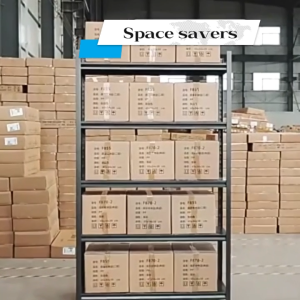 Mozu Factory Price Durable Storage Rack for Home or Office Storage Boltless Metal Rack Shelf Space Saveing Adjustable Shelves/ Display Rack /Storage Rack