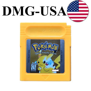 Bandai | Pokémon Rare English Language Retro RPG Game Cartridge 7 Classic Versions For Game Boy Color GBC Vintage Game Card USA version