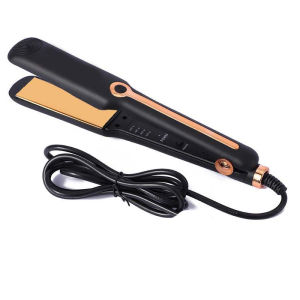 Hair Straightener Professional Ceramic Flat Iron Curly Hair Clips Wide Plate Temperature Adjustable Straightening Iron