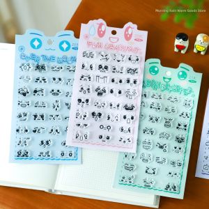 2ABC | Cute Emotional Expression Silicone Stamp for DIY Scrapbooking