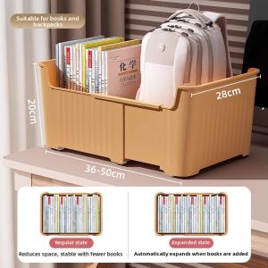 Mobile Book Bag and Books Organizer Cart