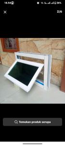 kusen jendela kesment minimalis modern ukuran 40 tinggi lebar 60