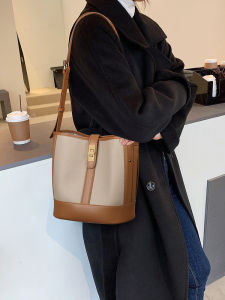 CALYPSO | Genuine Leather Bucket Bag Large Capacity