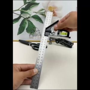 Siku Tukang Waterpas 12" Siku Tukang Kombinasi 12 Inci Inci In Ukur Sudut 30 Meteran Sudut Mistar Timbang