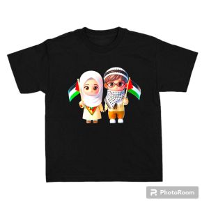 kaos anak palestin gaza usia 2-10 tahun cowok cewek