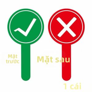 Trò Chơi Bầu Cử Dùng Biển Đồng Ý - Không Đồng Ý Hai Mặt
