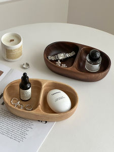 CHIGUASHAONV | Antique Style Wooden Organizer Cosmetic Storage Tray
