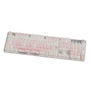 EWEADN | Cute Aesthetic Mechanical Keyboard and Wireless Bluetooth Mouse Set