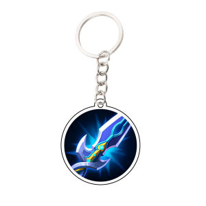 King Honor Equipment Pendant Resurrection a Famous Brand Knife Si Life Undead Totem Life-Saving Gift Peripheral Full Set of Keychain