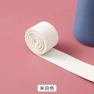 Thắt Lưng Đàn Hồi Dày 3cm Thắt Lưng Đàn Hồi Hai Đường Chéo Rộng Dây Thun Quần Áo Phụ Kiện Vải Thắt Lưng Thun