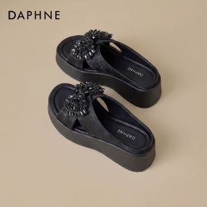 Daphne | Glitter Decor Bow Summer Slipper