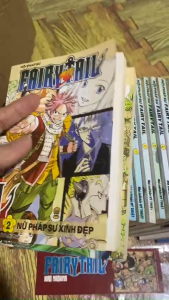 Bộ 27q truyện tranh cũ Hội pháp sư Fairytail Fairy Tail Tập 1-27 NXB Mỹ thuật