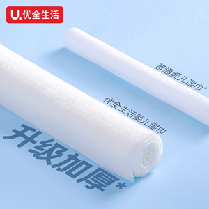 [EDI Pure Water] You Quan New Packaging Jojoba Seed Oil Baby Wipes Pocket Size Mini Wet Tissue 优全生活宝宝幼儿适用湿巾便捷款