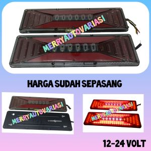 Lampu stoplamp truk 12-24 volt lst 172 46 cm