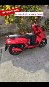 scoopy i new เบาะเด็กฟองน้ำ สกู๊ปปี้ไอ ปี 2009-2025 งานคุณภาพ ฟองน้ำแน่น ไม่ยวบ จัดส่งไว