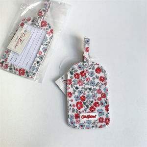 P Brand Original Floral Pattern Luggage Tag Hanging Ornament Transparent DIY Card Holder Small Cartoon Suitcase Carry-On