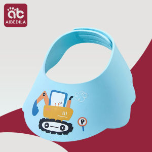 Shampoo Shield Bath Head Cover Baby Shower Cap Adjustable Hair Wash Hat for Newborn Infant Ear Protection