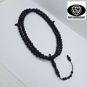 Tasbih yuser black diameter 8mm A339