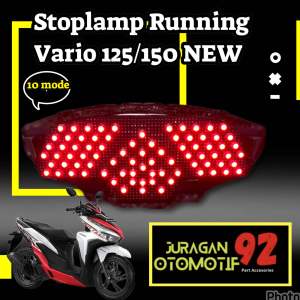 Stoplamp runing vario 125/150 new 10 mode otomatis