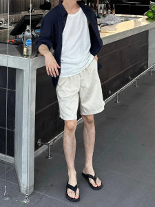 Quần Short Thể Thao Lụa Băng Nhanh Khô Mùa Hè Cho Nam Quần Dài Đến Đầu Gối Quần Dài Thường Ngày Quần Dài Ngoài Trời Quần Dài Năm Phần