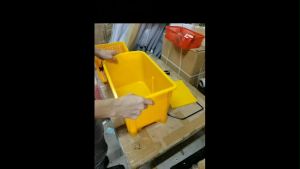 8068 20Lit Mop Bucket With Castor Baldi Mop Beroda Janitor Cart Mop Cart Bucket Squeeze Wringer 拖把桶