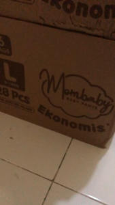 Mombaby 1 ball ekonomis M30/L28/XL24 Free Masker Untuk bayi dan anak