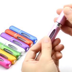 5ml Perfume Atomizer Bottles Refillable Travel Size Perfume Bottles Mini Portable Spray Bottle Botol Minyak Wangi Kualiti 香水分装瓶